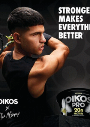 OIKOS® Announces Tennis Superstar and Five-Time Grand Slam Champion Carlos Alcaraz as Its Global Brand Ambassador